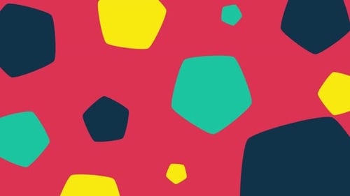 Seamless Multicolored Animated Background