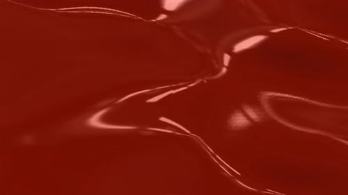 Abstrakte, fließende Texturen in satten Rottönen, die das Auge mit ihren sanften und flüssigen Bewegungen faszinieren