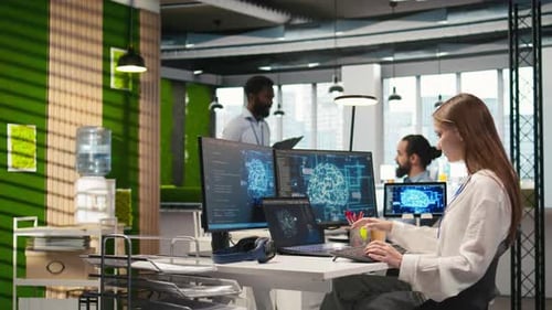 Junior Dev in Office Relies on AI Tech to Run Tasks Across Multiple Devices