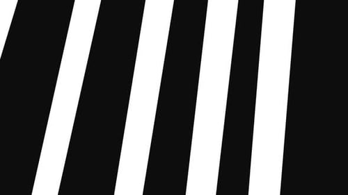 Stanza Collection: Screen reveal with rotating stripes using left to right transition