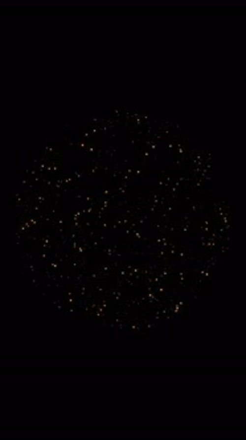 4K Explosion of Golden Bokeh lights. Holiday motion background. Glowing particle abstract Exploding