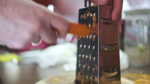 cooking italian pasta in the kitchen.