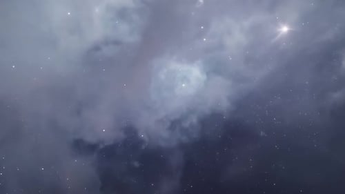 Nebel im Weltraumhintergrund