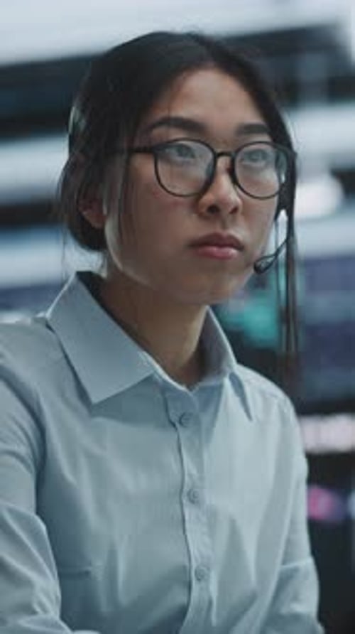 Businesswoman Calling Partner Via Smartphone After Profitable Market Move