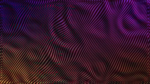 Abstract Wavy Line Motion Background