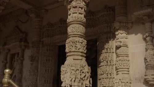 Hutheesing Temple is a Jain temple in Ahmedabad in Gujarat, India. The temple blends the old Maru-Gu