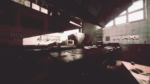 Old Kitchen of Abandoned House