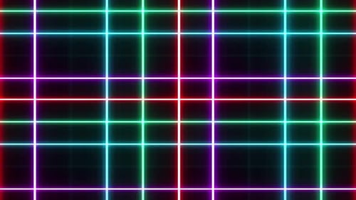 Abstrakte Neon Laser Party bunt
