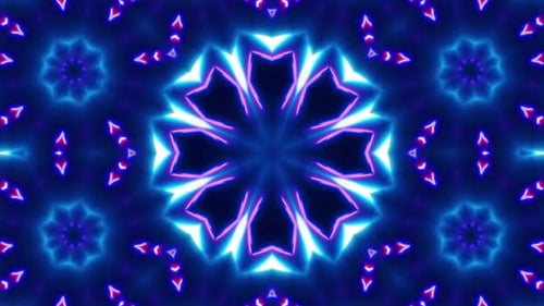 Hypnotischer Neonpuls-Hintergrund