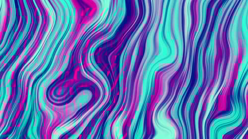 Neonflüssiger abstrakter Loop-Hintergrund