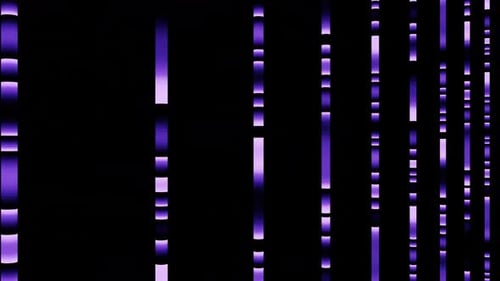 Animated Vertical Glowing Neon Lines Background