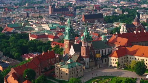 Krakow, Poland. Wawel royal Castle