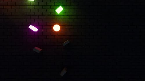 3D-Musikball-Animation
