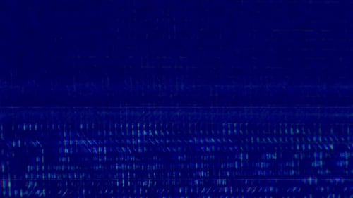 Glitch Effect Digital Noise with RGB Color Shift