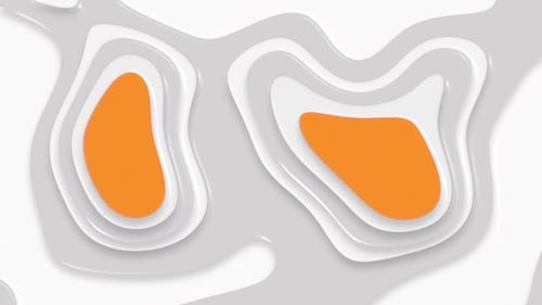 Abstract Organic Liquid Loop Background