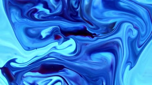 Swirling Blue Abstract Background with Dynamic Patterns