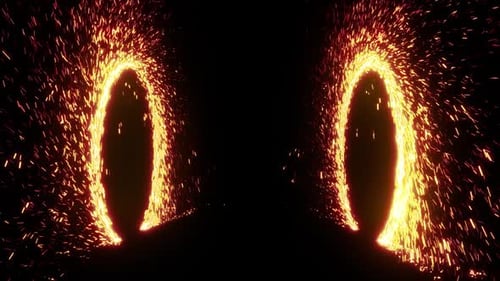 Sparks portal VFX v2