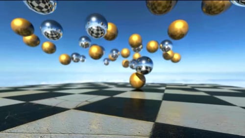 Soft Balls Motion graphic 4K