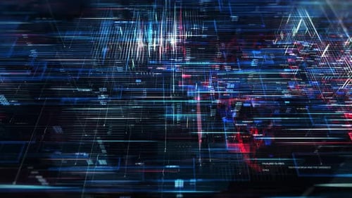 News Hi-Tech Background Loop