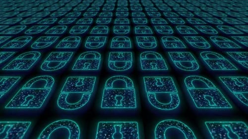 arrière-plan des données du serveur de stockage en nuage de cybersécurité Contexte de l'équipement et arrière-plan de la cybersécurité