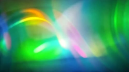 Abstract Colorful Light Trails Motion Background