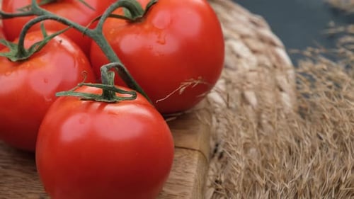 Tomatoes Close Up