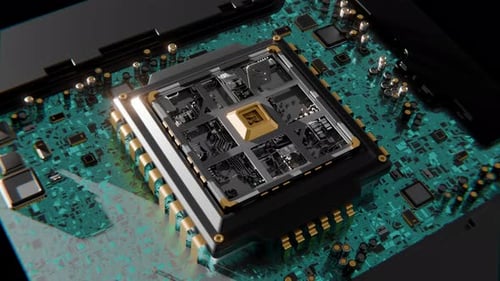 Advanced Microchip Connecting with a Motherboard