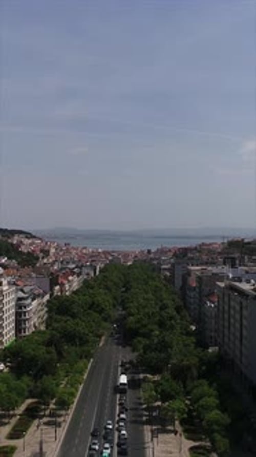 Lisbon, Liverdade Avenue, Portugal