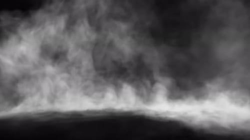 Realistic Animated Ground Fog Smoke Overlay Element