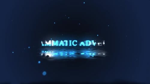 Neon Glowing Text Reveal with Reflection