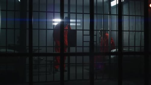 Two Guilty Inmates Talks in Detention Center