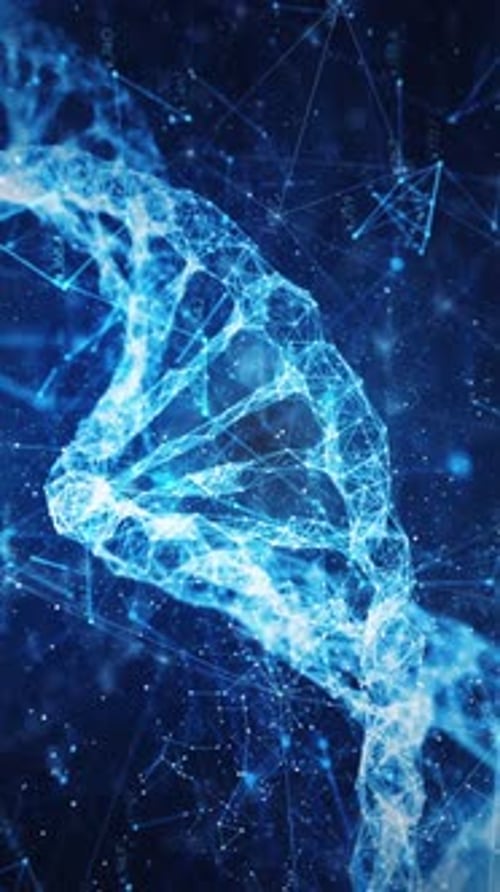 Digital DNA | Vertical Background Loop