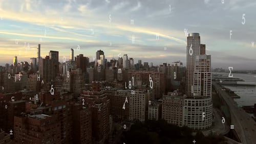 Smart City Connected Wireless AI Artificial Intelligence Cloud Computing