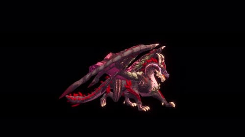 Chinese Dragon : Walking Loop