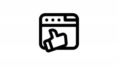like line icon animation