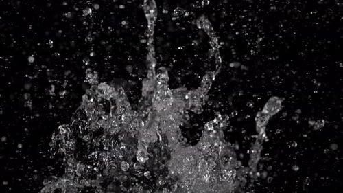 Dynamic Realistic Water Splash Transition Element