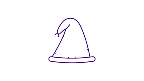 Animiertes Nachtcap-Symbol
