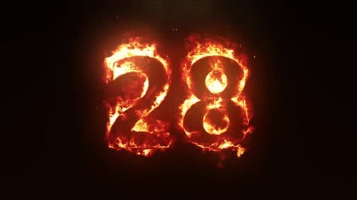 Burning Number 28. Fire Number