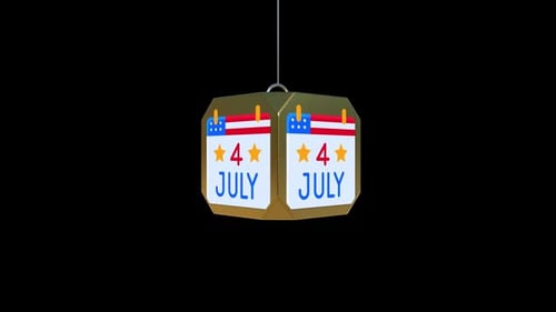 The 4 Of July Independence Day Animation