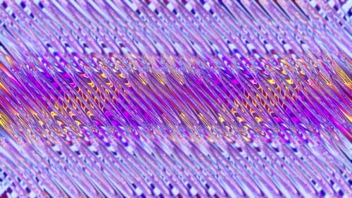 Glass Optical Wave Animation. 4 K