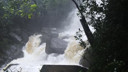 Neluwa Doowili Ella Falls Sinharaja Waldreservat Sri Lanka UNESCO