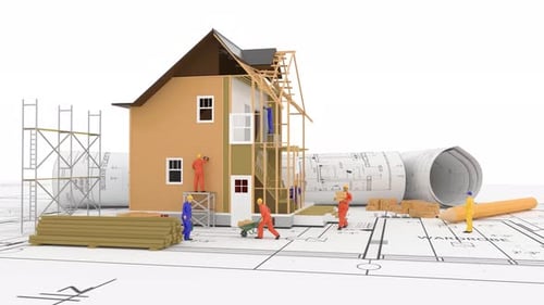Construcción de casas inmobiliarias 04