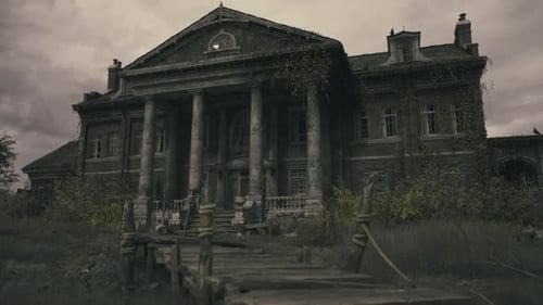 Spooky Abandoned Mansion Reveal with Overgrown Path