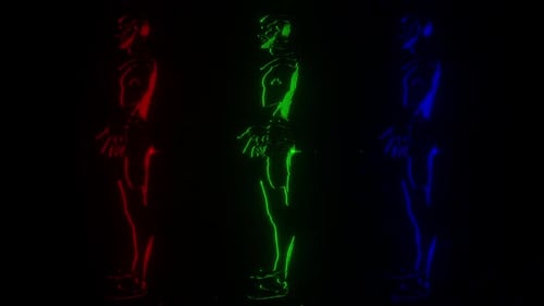 Estructura alámbrica de modulación del cuerpo humano