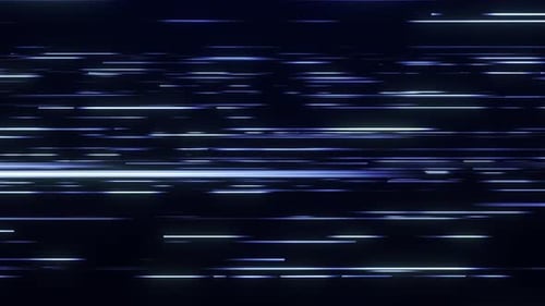 Abstract digital background with transforming horizontal lines and dots. Visualization of connection