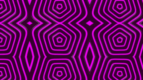 Abstract Fluid Geometric Pattern Loop Background