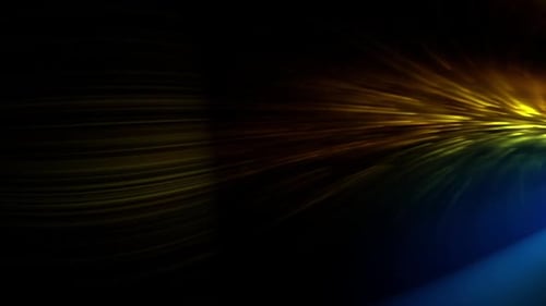 Flowing Abstract Light Streaks Background Animation