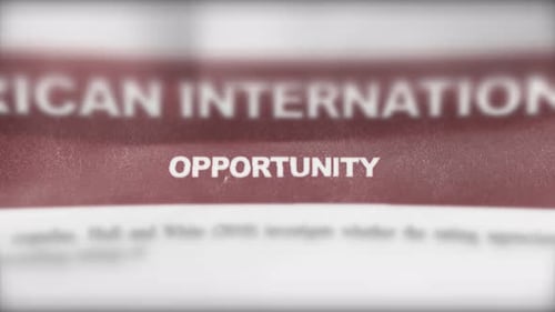 Opportunity Breaking News Photoreal Newspaper