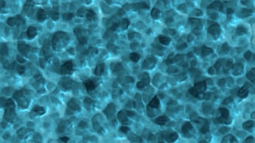 Abstract Blue Water Surface Ripples Seamless Background Loop