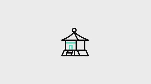 Temple Animated Icon
